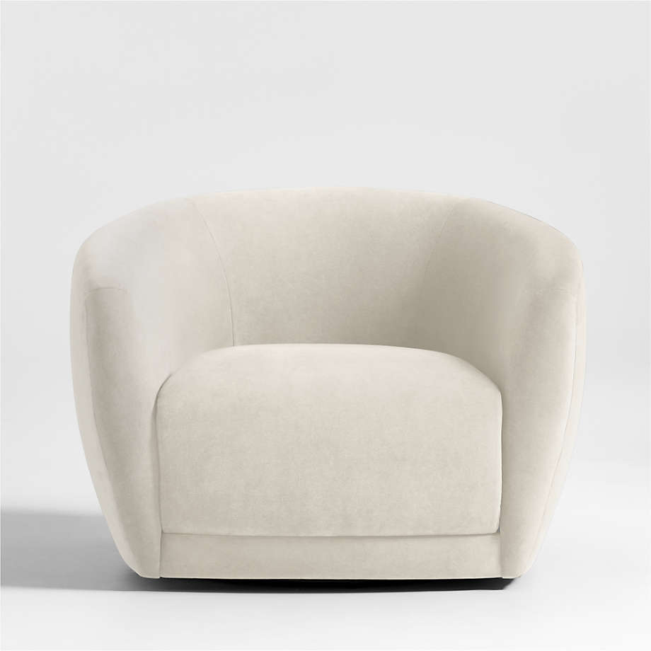 Drew Small Swivel Accent Chair + Reviews