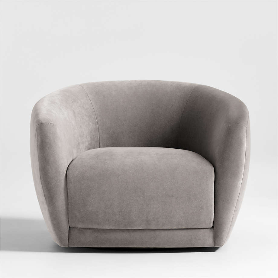 Valen Swivel Accent Chair + Reviews Crate & Barrel