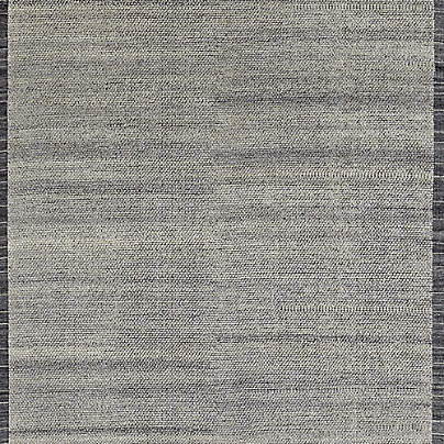 Valence Wool Border Heather Grey Area Rug 10'x14'