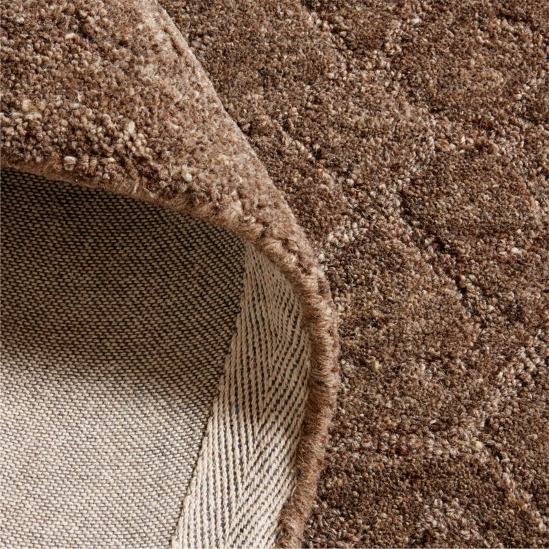 Valencia Wool Pumice Brown Area Rug 9'x12' - image 3 of 5