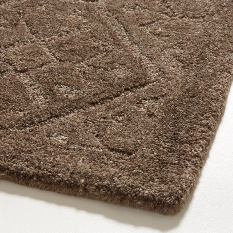 Valencia Wool Pumice Brown Area Rug 9'x12' - image 4 of 5