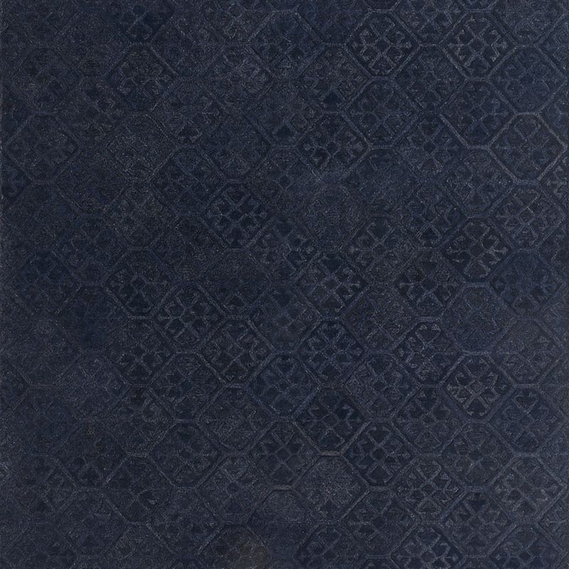 Valencia Wool Navy Blue Area Rug 6'x9' - image 0 of 4