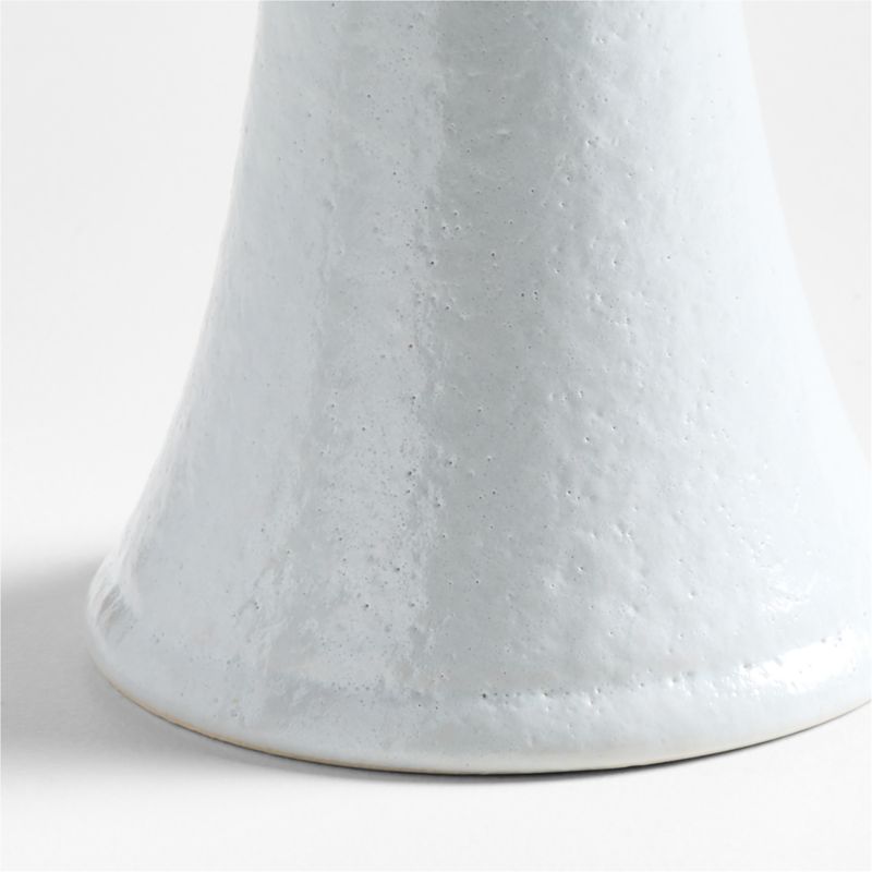 Valla Short White Ceramic Taper Candle Holder - image 4 of 5