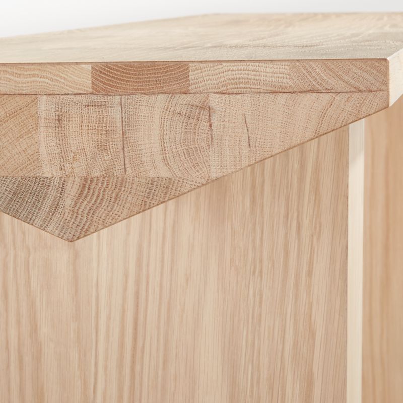 Van Natural Wood Console Table by Leanne Ford - image 5 of 13