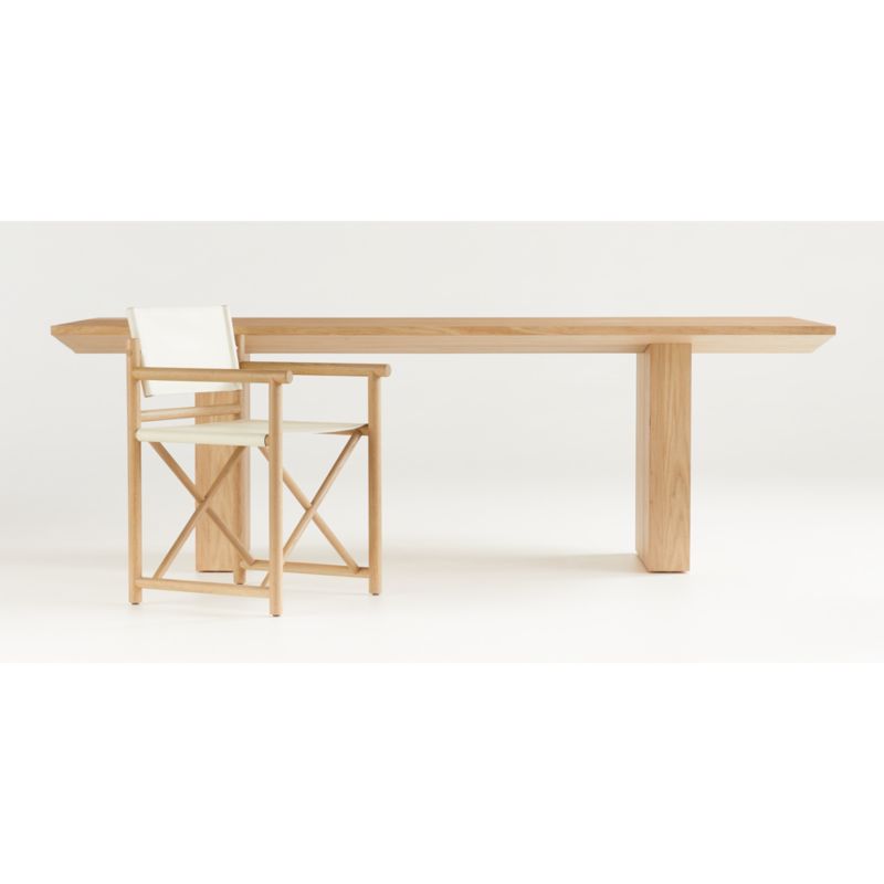 Van Natural Wood Dining Table by Leanne Ford