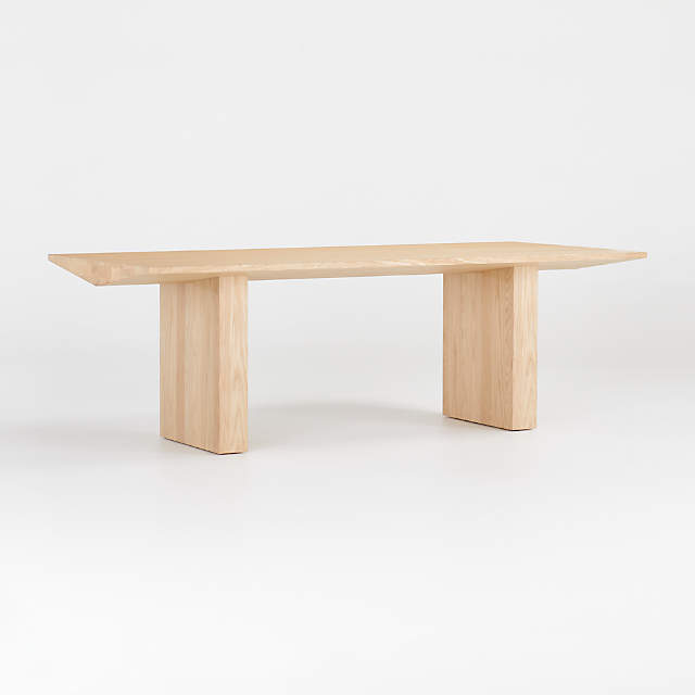 Van Natural Wood Dining Table By Leanne, How To Protect Natural Wood Dining Table