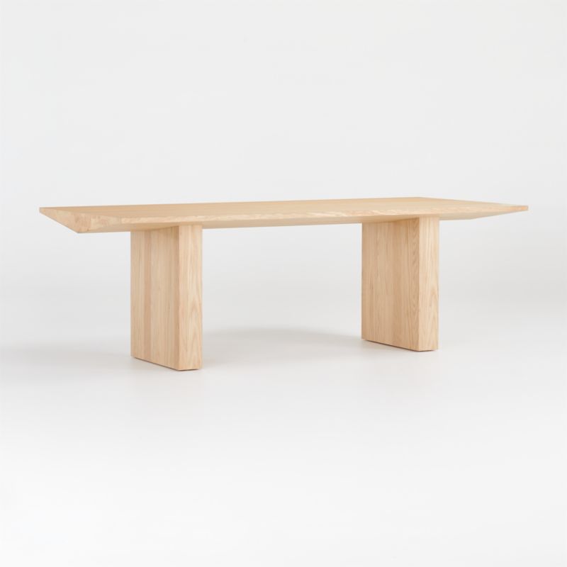 Van Natural Wood Dining Table By Leanne, Crate And Barrel Dining Table