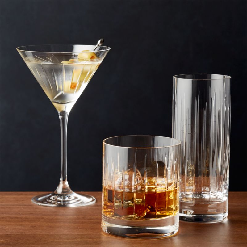 Vance 12-Oz. Cut-Glass Highball Glass - image 2 of 9