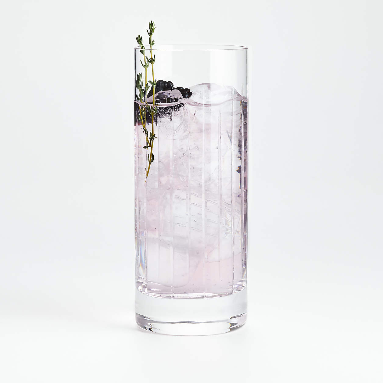 Vance Cut-Glass Highball Glass