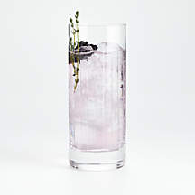 Vance 12-Oz. Cut-Glass Highball Glass + Reviews | Crate & Barrel