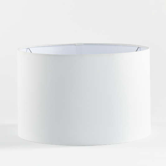 White Drum Shade