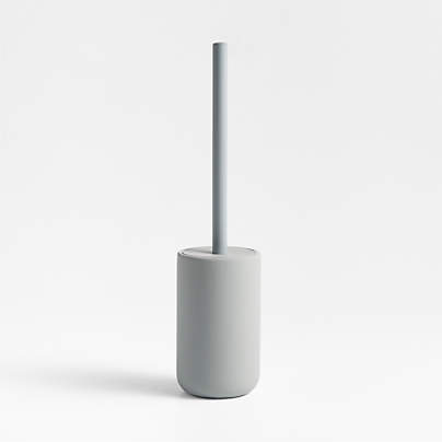 Varick Blue Silicone Coated Toilet Brush