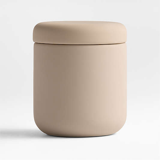 Varick Sand Silicone Coated Canister