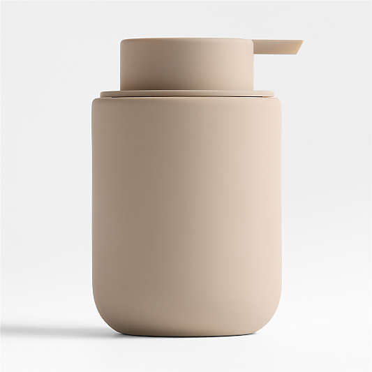 Varick Sand Silicone Coated Foaming Soap Pump