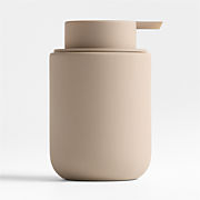 Varick Sand Silicone Coated Soap Pump