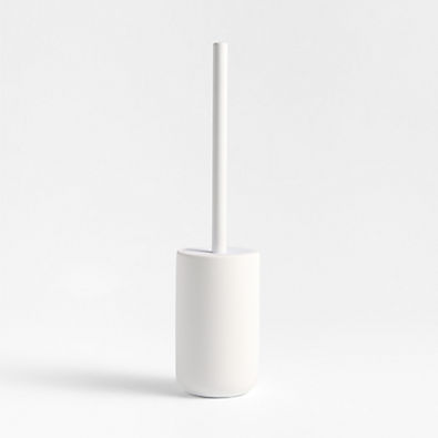 View Varick White Silicone Coated Toilet Brush details