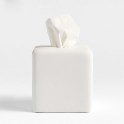 View Varick White Silicone Coated Tissue Holder details