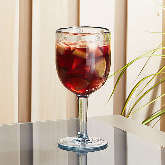 Vaso Grey Acrylic Wine Glass