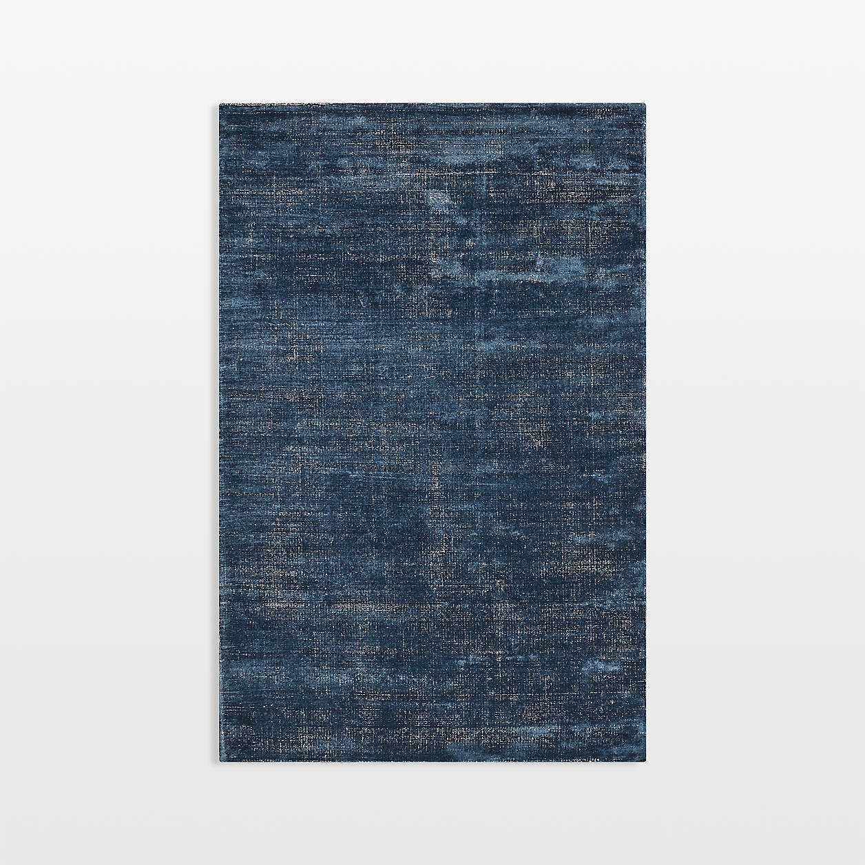 Vaughn Modern Blue Area Rug 5'x8' + Reviews Crate & Barrel