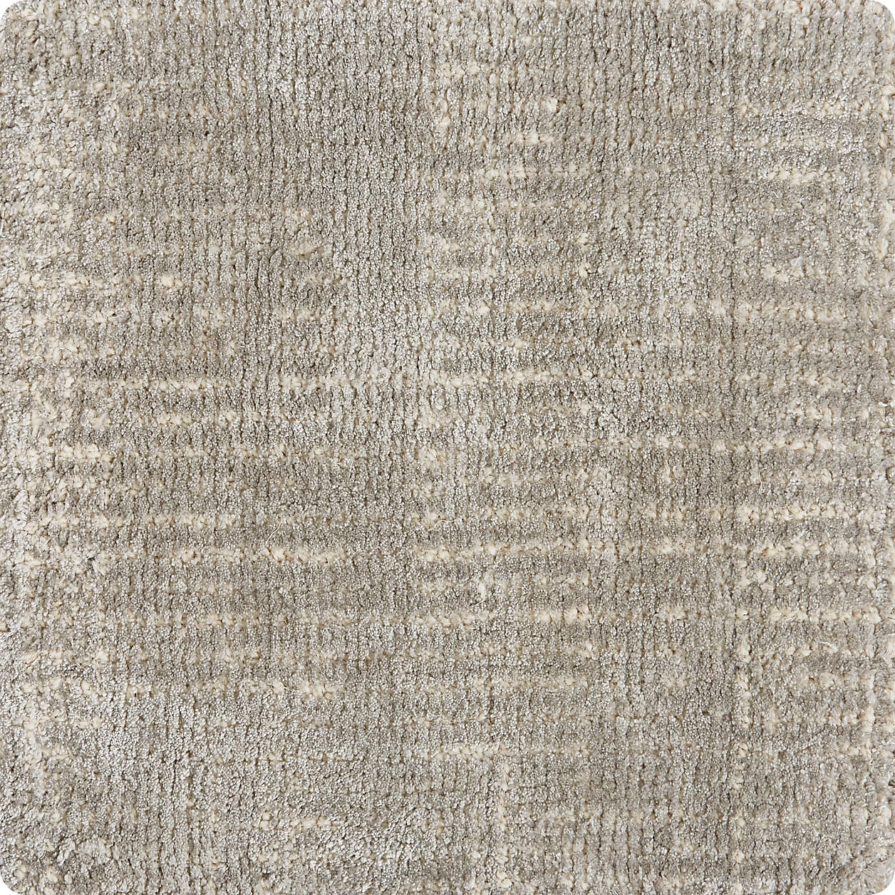 Vaughn Modern Grey Rug Swatch + Reviews Crate & Barrel