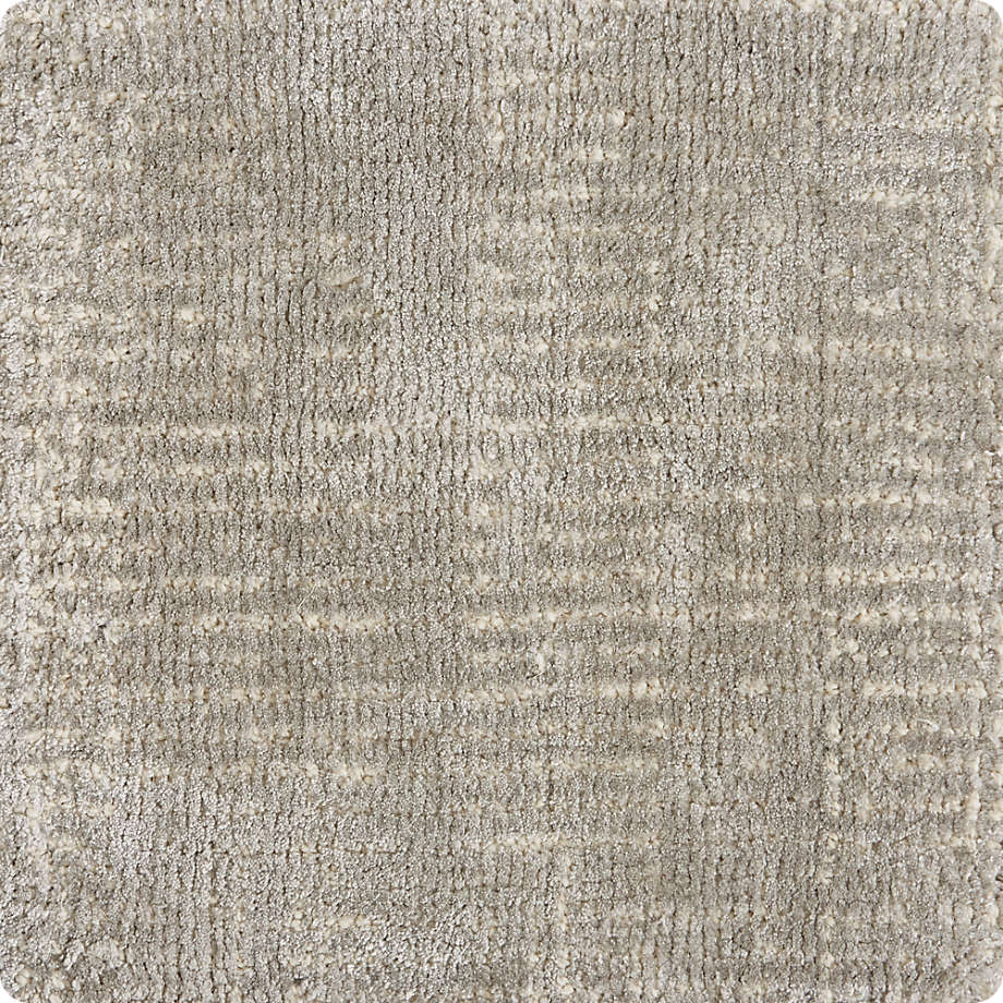 Vaughn Modern Grey Rug Swatch + Reviews Crate & Barrel