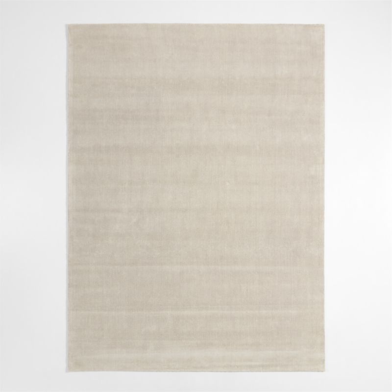 Vaughn Performance Wool-Blend Handwoven Ivory Area Rug 10'x14' - image 1 of 5