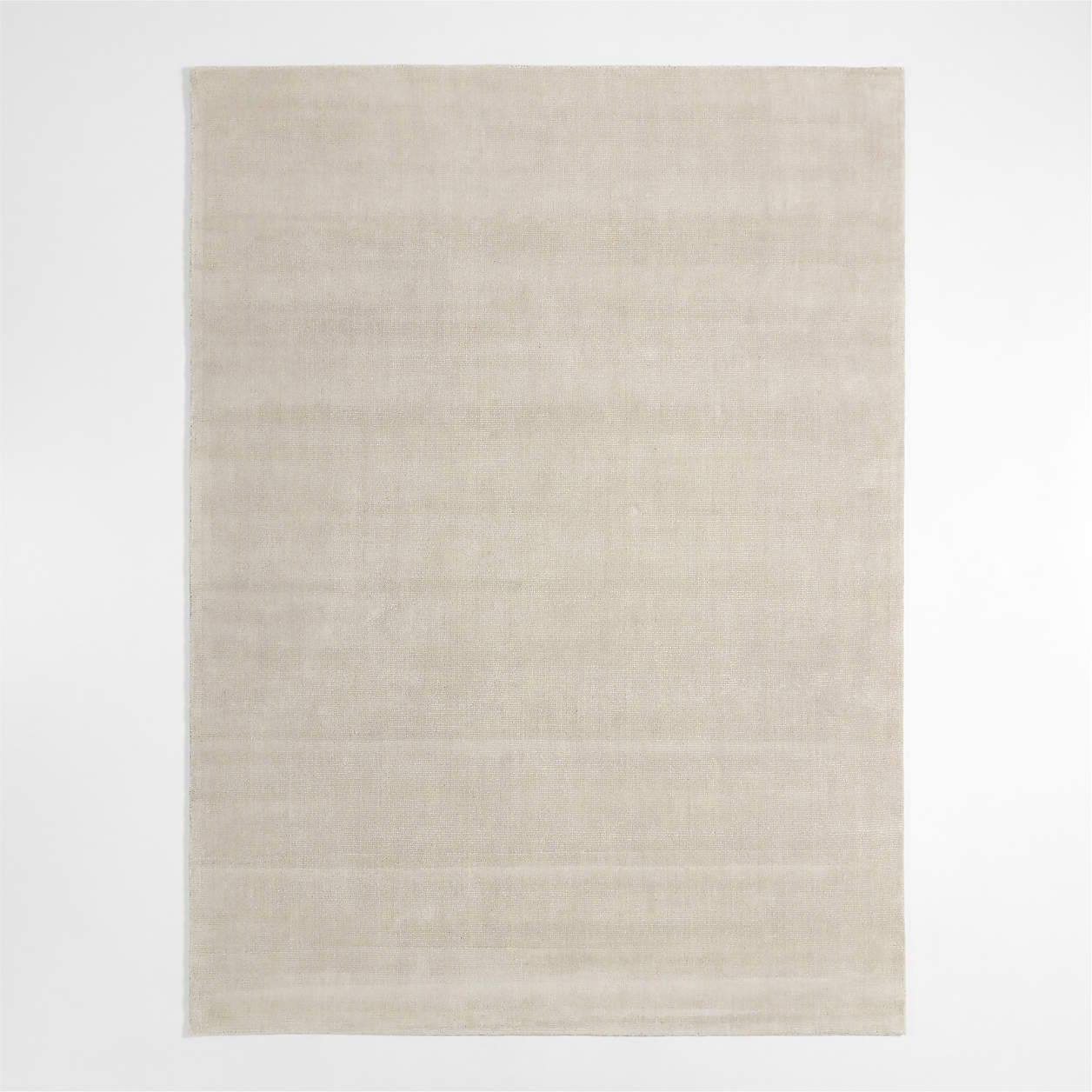 Vaughn Performance WoolBlend Handwoven Ivory Area Rug 6'x9' + Reviews Crate & Barrel