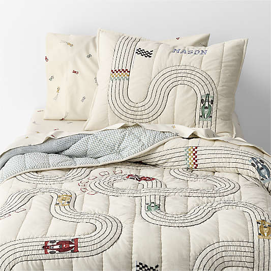 Stay Cool Victory Laps 100% Organic Cotton Kids Queen Sheet Set