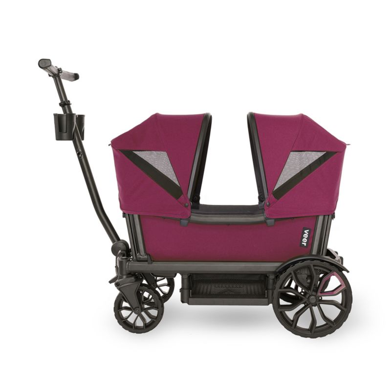 Veer ® Cruiser Wagon Pink Agate Retractable Canopy - image 2 of 4