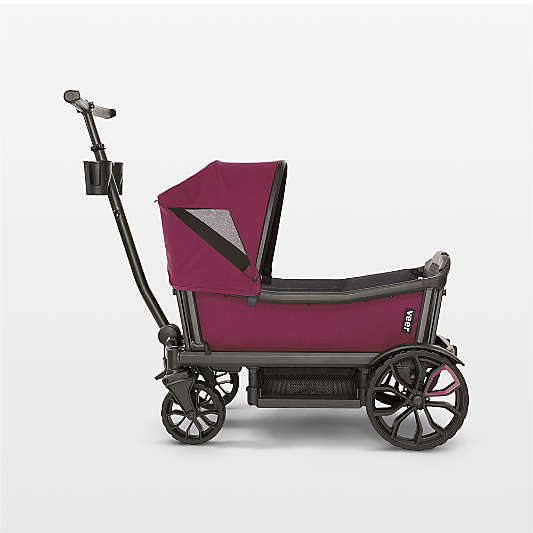 Veer ® Cruiser Wagon Pink Agate Retractable Canopy