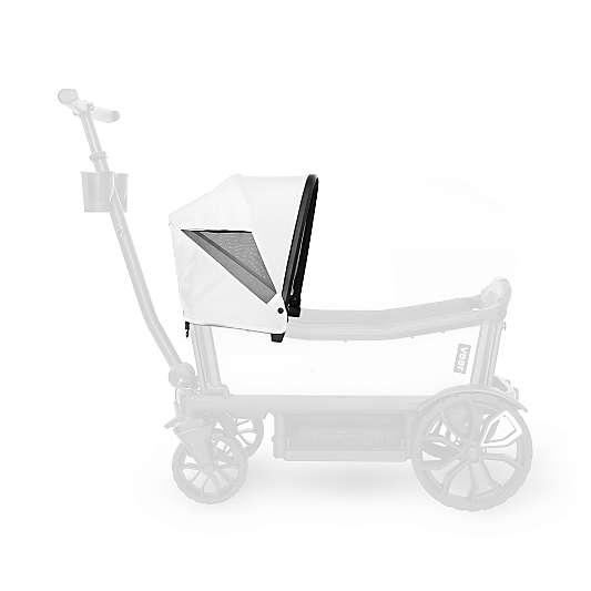 Veer ® Cruiser Wagon Savanna White Retractable Canopy