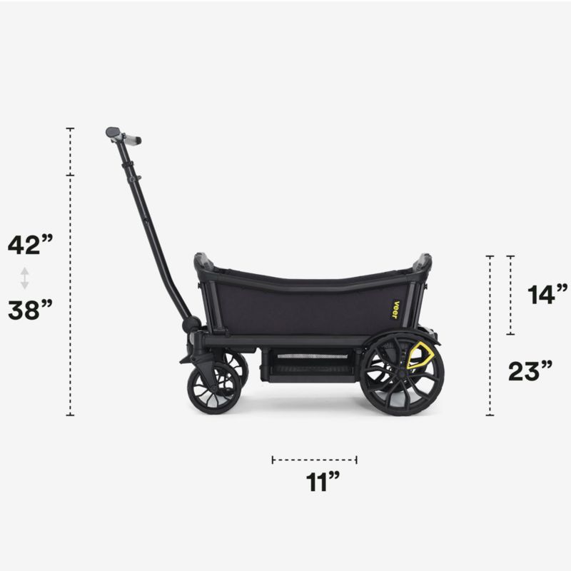 Veer ® Cruiser XL 4-Seater Baby Wagon - image 8 of 11