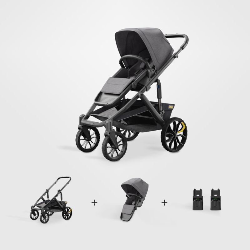 Veer ® Switch&Roll ™ Stroller Frame, Switchback Seat and Nuna ® Adapter - image 0 of 1