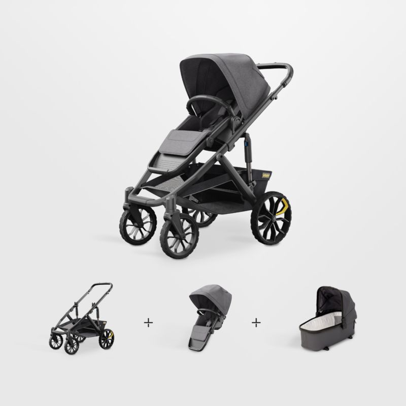 Veer ® Switch&Roll ™ Stroller Frame, Switchback Seat and Bassinet - image 0 of 4