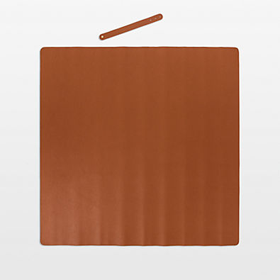 View Bam Bird Boutique Vegan Leather Caramel Game Mat details