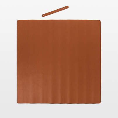 Vegan Leather Caramel Game Mat