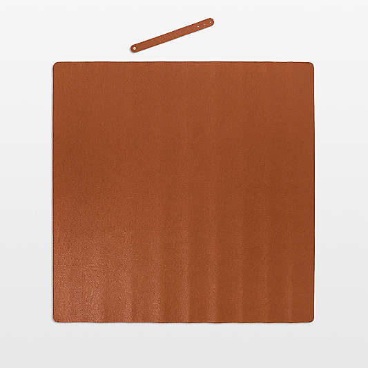 Vegan Leather Caramel Game Mat