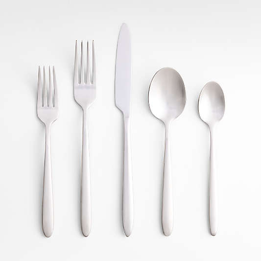 Velo Silver 5-Piece Flatware Place Setting