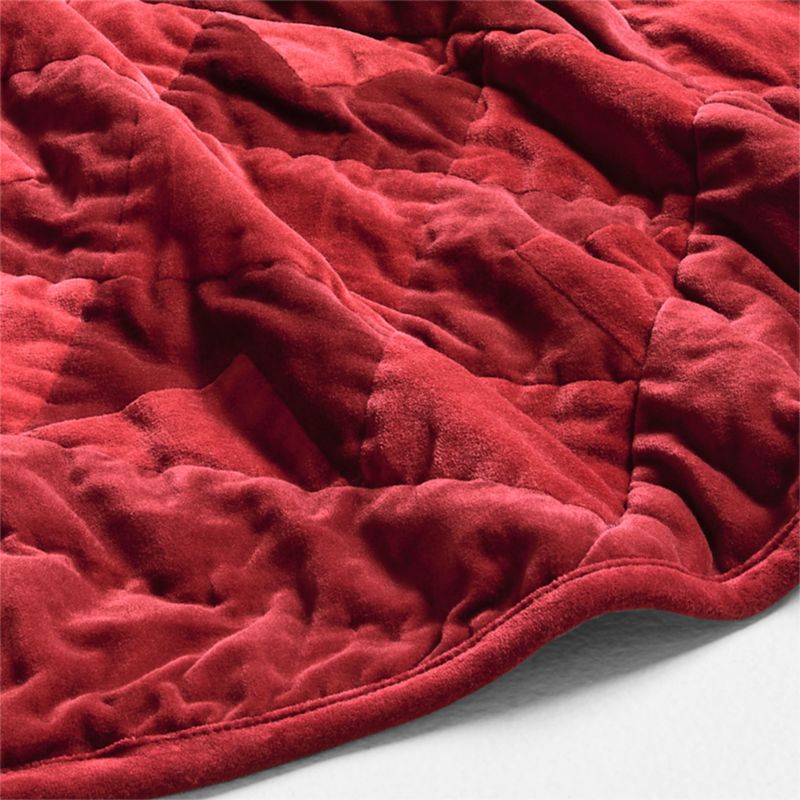 Red Velvet Heritage Christmas Tree Skirt - image 4 of 7