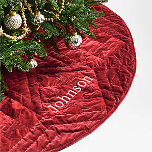 Holiday tree skirts best sale