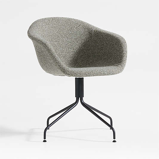 Veneto Modern Green Swivel Office Chair