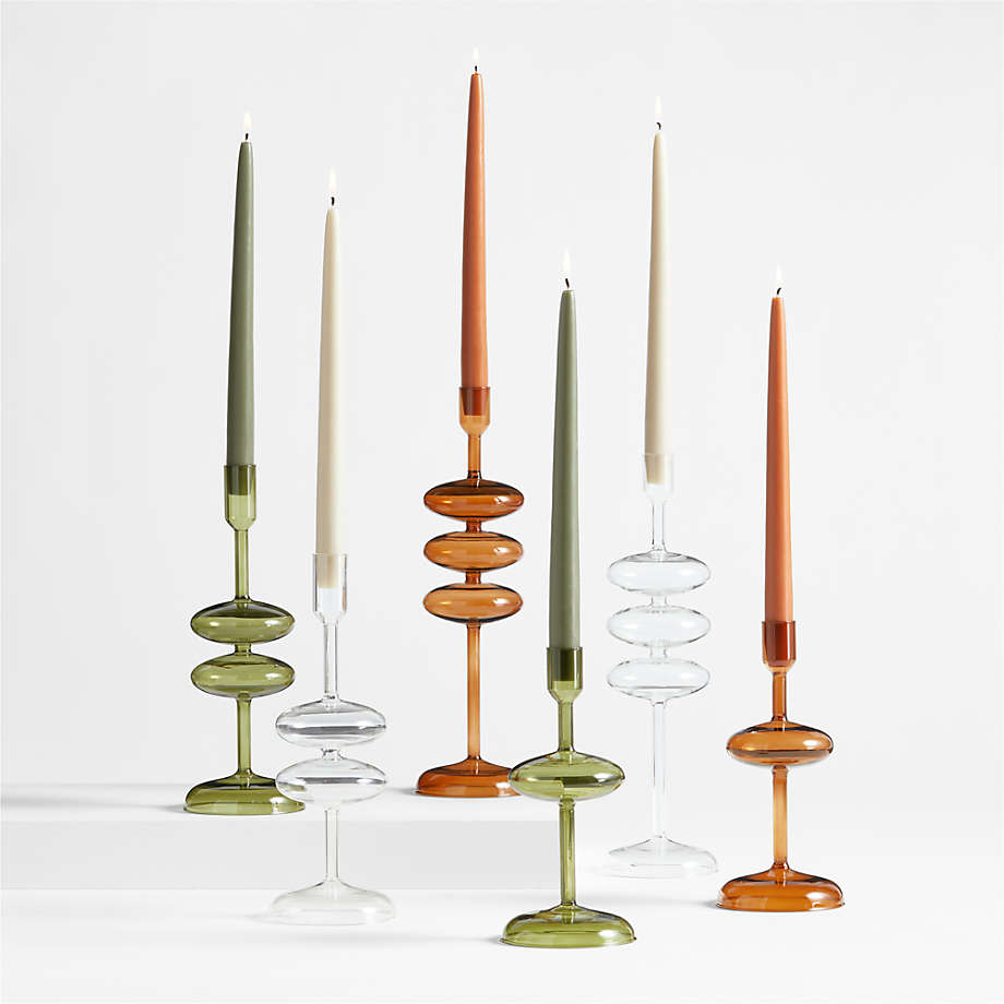 Venezia Glass Taper Candle Holders
