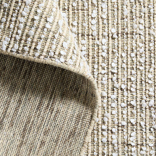 Venice Performance Wool Blend Handwoven Multicolor Green Rug Swatch 12"x18"