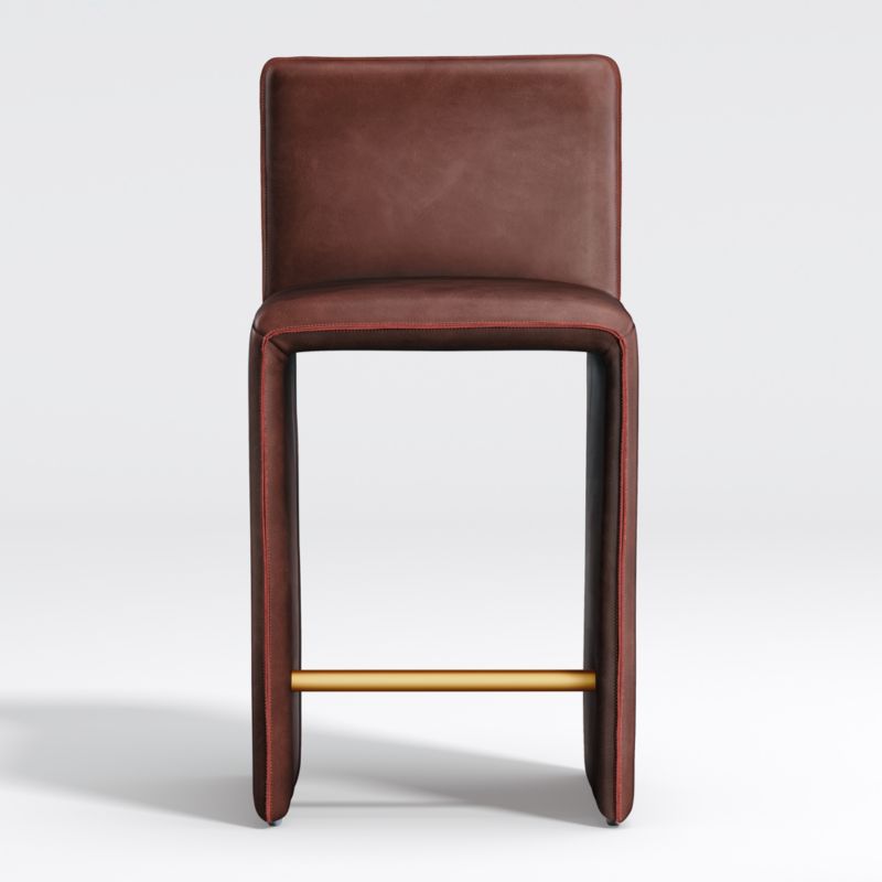 Venn Leather Counter Stool