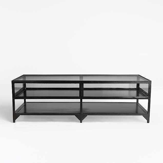 Ventana Glass Display Crate & Barrel