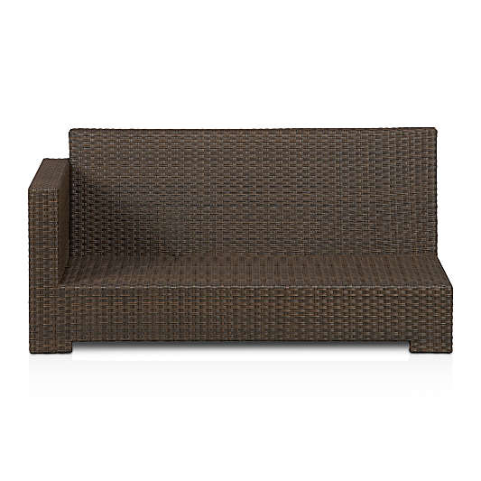 Ventura Umber Modular Left Arm Loveseat