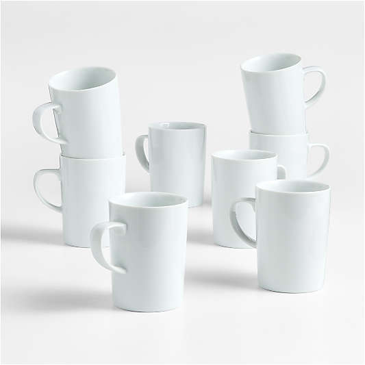 Verge 18-Oz. Latte Mugs, Set of 8