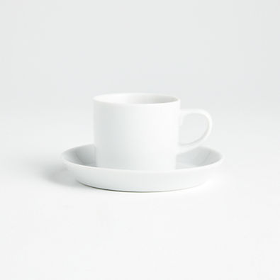 View Verge 4-oz. Espresso Cup and Saucer details