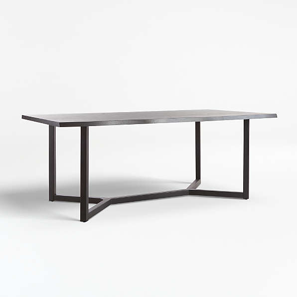 Crate and barrel live edge deals table