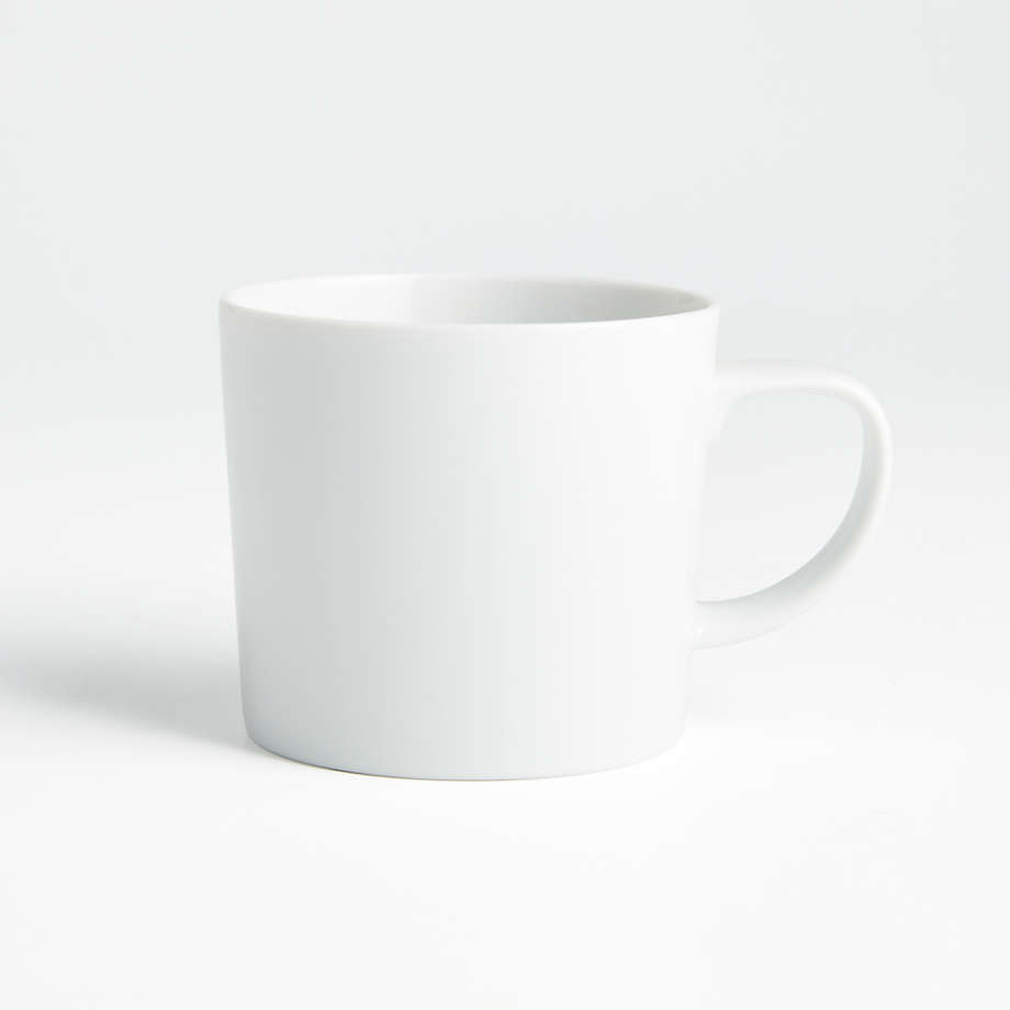 Verge White Porcelain Mug